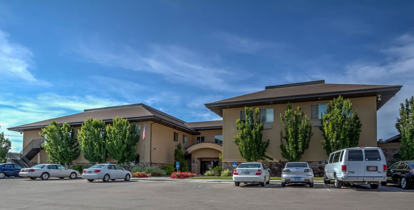 Food & Care Coalition facility in Provo with the Wasatch Mountains in the background