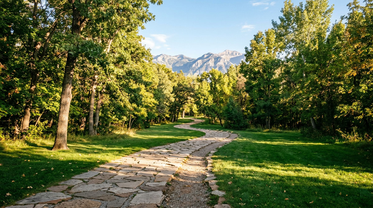Case manager meeting with a patron at Food & Care Coalition