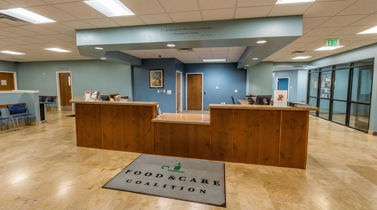 Food & Care Coalition building exterior in Provo, Utah