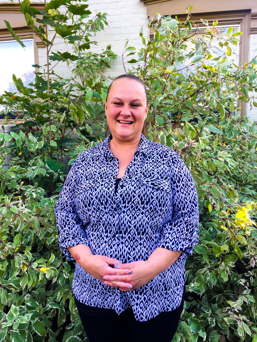 Jamie, Food & Care Coalition patron